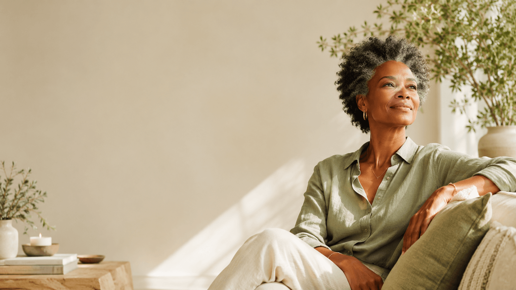 A patient reviewing her hormone restoration plan